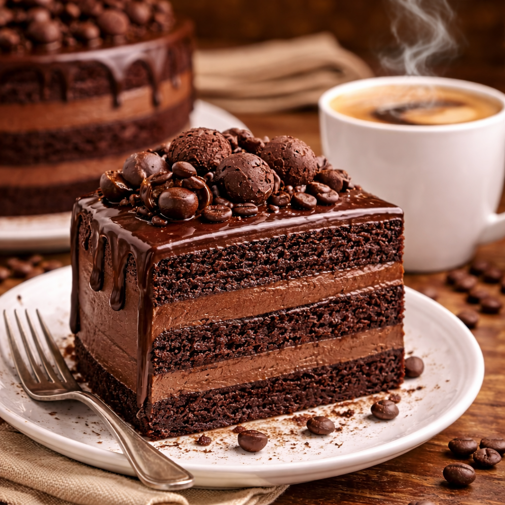 Chocolate Truffle Cake
